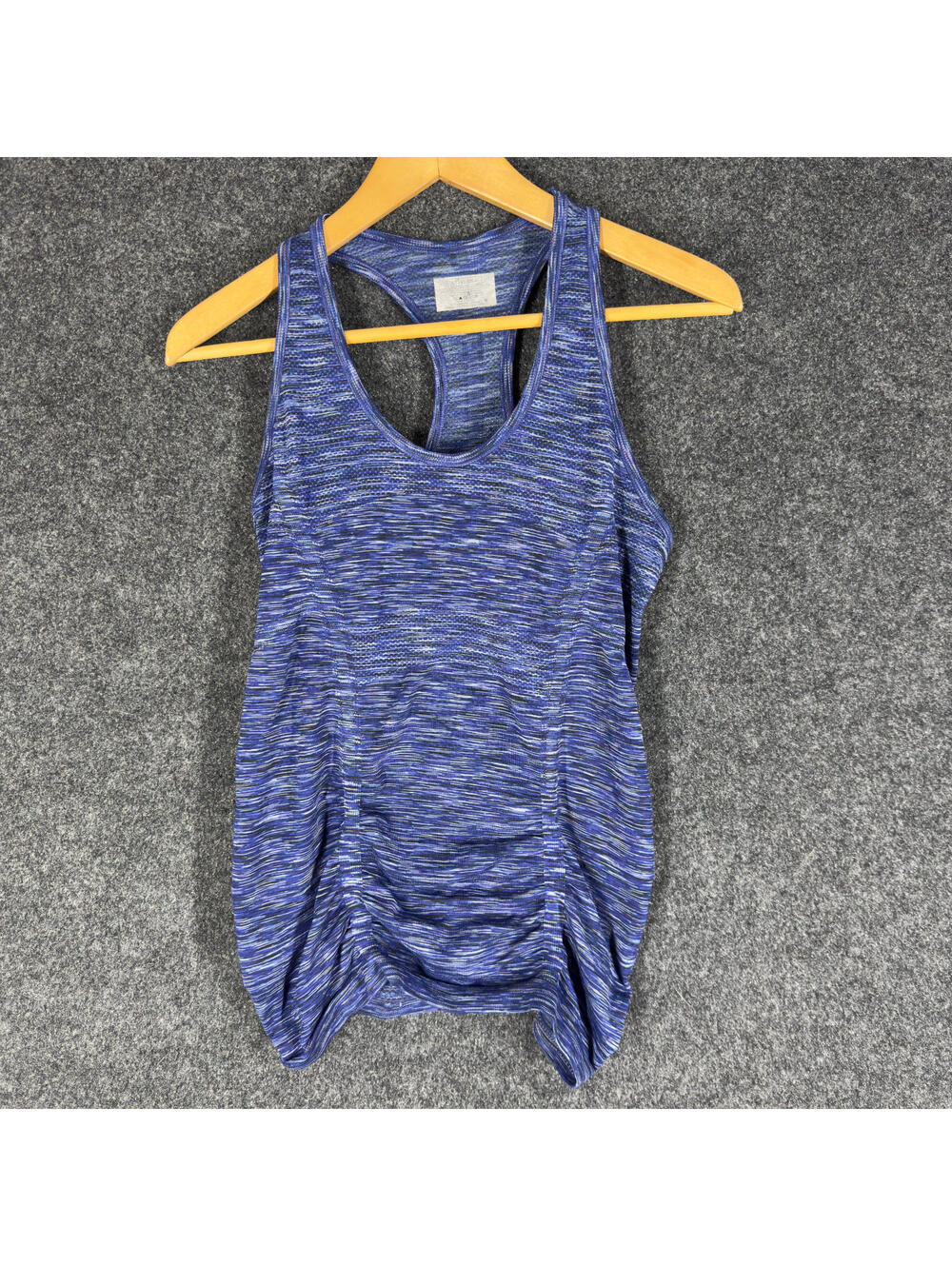 Athleta Activewear Tank Women S SMall Blue Sleeveless Racerback Round Neck